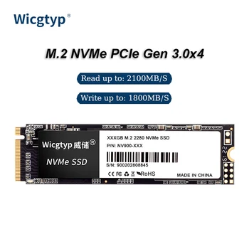 Wicgtyp M.2 NVMe PCIe Gen 3.0x4 SSD 128gb 256gb 512GB За лаптоп SSD NMVE M2 2280 1TB 2TB Вътрешни твърди дискове MSI Asro