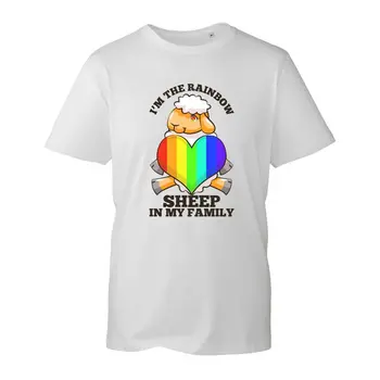 I'm The Rainbow Sheep In My Family T-Shirt, LGBT Rainbow Love Lesbian Unisex Top