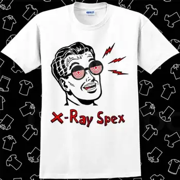 рентгенови Spex слънчеви очила Светкавица T Shirt Meme подарък смешно