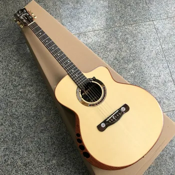 AAA изцяло масивна дървесина Merida Athena серия GC липсва ъгъл висока конфигурация акустична китара