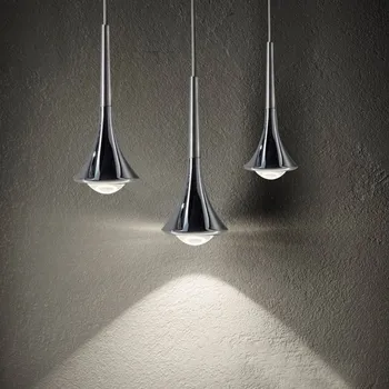 Lodes Rain Висулка лампа прост доведе датски дизайн светлина Спалня Нощно място светлина Всекидневна Кухня Начало Декор стълбищна светлина