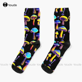Cyber гъби чорапи смешни чорапи персонализирани потребителски унисекс възрастни тийнейджър младежки чорапи улица скейтборд чорапи потребителски подарък смешно
