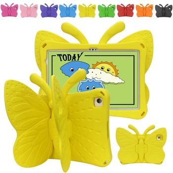 Kids EVA Butterfly Tablet Case за TCL Tab 11 WiFi 9466X3 Tab 8 LE 2023 8 4G 2022 Удароустойчива защитна стойка за таблет Cover