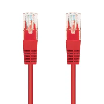 Мрежов кабел rj45 utp нанокабел 10.20.0102-r кат.5e/ 2m/червен