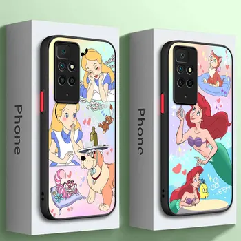 Калъф за Xiaomi Redmi 10C 10 12 5G K40 Pro 9A 9C 12C 9 A2 9T A1 Корица AF6895_Pretty Disney Alice Princess Luxury Clear