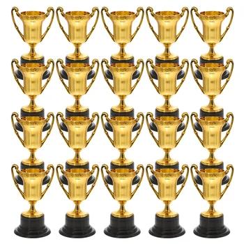 20Pcs Награда Трофеи Награди за участие Малка купа за трофей с награда за базови постижения Награда за спортни турнири Трофеи