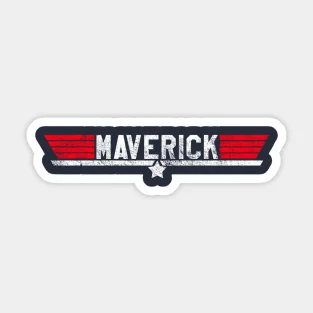 Maverick от Top Gun Distressed 5PCS стикери за фон стена аниме декорации лаптоп багаж сладък прозорец декор дете кола