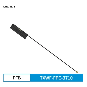 10PCs 2.4GHz 5.8GHz 2W гъвкава вградена антена 2dBi IPEX интерфейс малък размер всепосочен самозалепващ FPC TXWF-FPC-3710