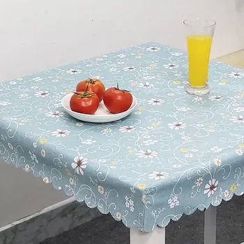 Квадратна маса, маса за хранене, покривка, напълно водоустойчива правоъгълна форма