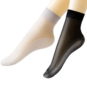 4 двойки пролетни и есенни памучни дънни чорапи дамски чорапи против хлъзгане кадифе пот-абсорбиращи дамски чорапи секси