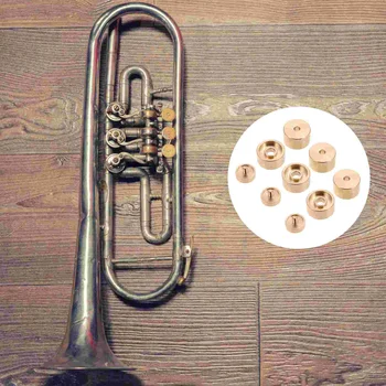 Малък горен долен капак Мини аксесоари Прост тромпет инструмент музикален аксесоар меден бутон ключалката бутало тромпет доставка