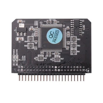 NEW-2X Sd Sdhc Sdxc Mmc карта с памет за Ide 2.5 инчов 44Pin мъжки адаптер конвертор V